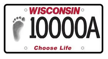 WI License plate